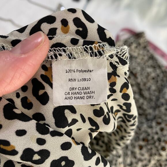 Show Me Your MuMu The Jagger Jumpsuit in Cheetah Black Off White Orange Casual-M - Picture 5 of 7